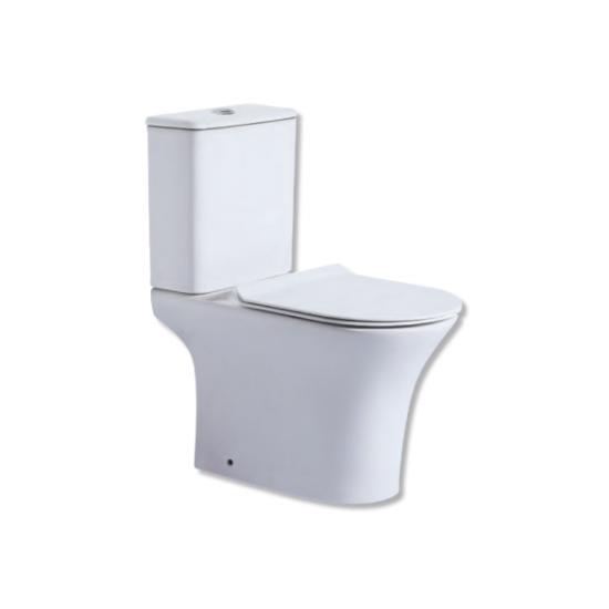 Σετ Λεκάνη-Καζανάκι Rimless Σίφνος 66x36x77 ΛΕΚΑΝΕΣ ΣΕΤ