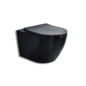 Κρεμαστή Λεκάνη Rimless Naxos Μαύρο Ματ 48x32.5x35.5